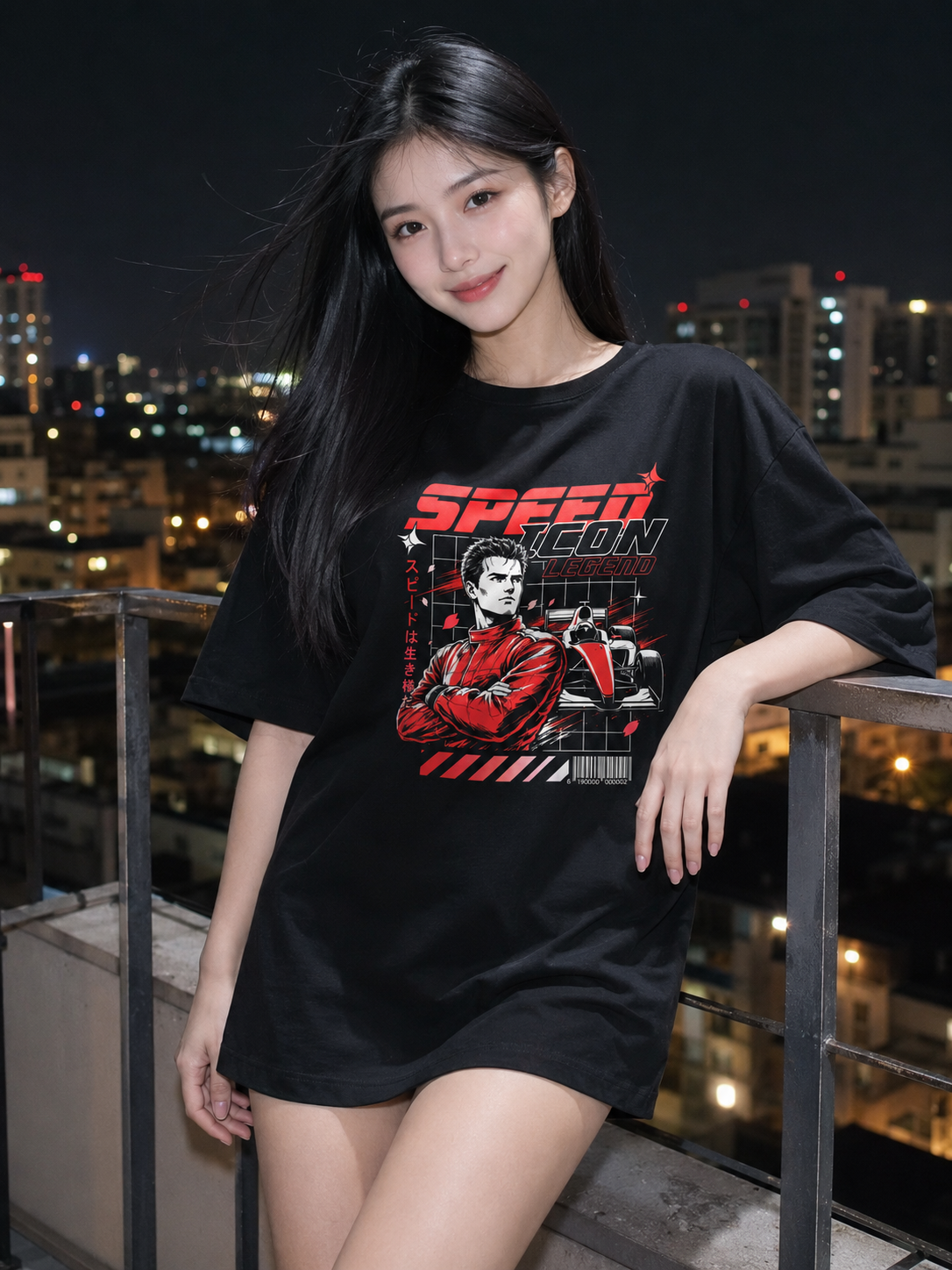 Mike Oversized T-Shirt (Unisex)